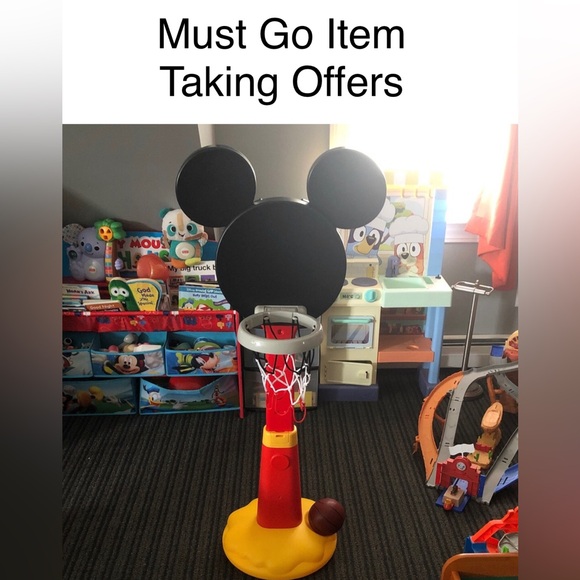 Delta Other - Delta Adjustable Mickey-Style Basketball Hoop ❗️Ship Alone❗️